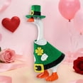thumbnail image 1 of 7 Inch Desk Goose Outfits, St. Patrick's Day Desk Goose Costumes Accessories, Spring Holiday Decor for Magnetic Desktop Goose Statues Office and Home Table, Green, 1 of 8