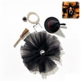 thumbnail image 1 of 7 Inch Desktop Mini Halloween Goose Set, Small Porch Goose Costume Set, Mini Goose Halloween Decoration for Tabletop Display, 1 of 6