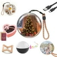 thumbnail image 1 of 7 Inch Digital Display Sphere Crystal Ball Video Player With Custom Video & Photo Upload Capability, Light-Up Feature For Visual & Audio Personalized Experience, Ideal Gift For, 1 of 6
