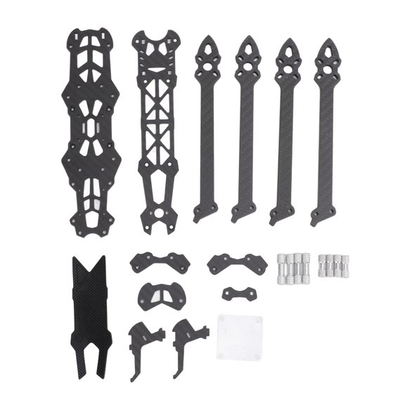 7 Inch Drone Frame 295mm Wheelbase 6mm Arm Freestyle Long Range FPV Carbon Fiber Frame for Quadcopter Racing Drone (11.6 inches / 29.5 cm)