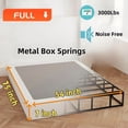thumbnail image 1 of 7 Inch Full Metal Box Spring,Heavy Duty Bed Foundation, Easy Assembly,Non-Slip, 1 of 10