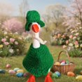 thumbnail image 1 of 7 Inch Goose Statue Valentine's Outfit Set, Red Heart & Bow Costume for Spring Holiday Home Decor, 1 of 4