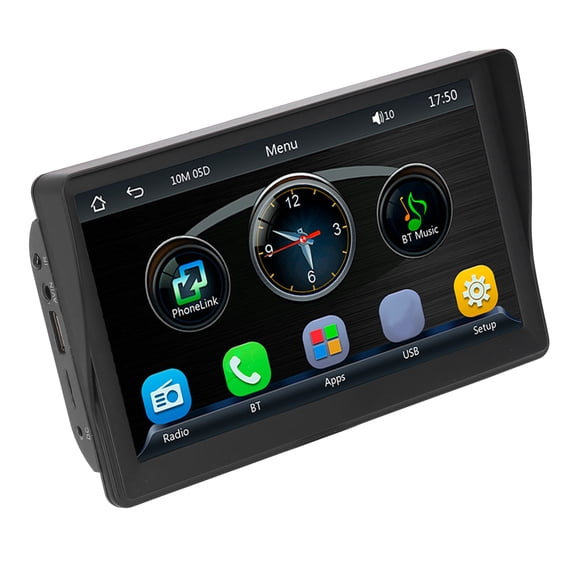 7 Inch HD Car MP5 Player, B600W Touchscreen Multimedia Receiver with Mobile Interconnection & Rear View Camera Input