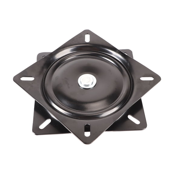 7 Inch Heavy Duty Chair Turntable Swivel Plate, Steel Auto Return Swivel Base Replacement for Bar Stools, Home and Restaurant Furniture Parts