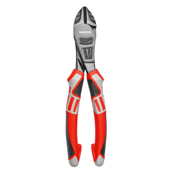 7-Inch High-Leverage Diagonal Pliers - CRV Steel, TPR Comfort Grip, Teflon Coated - Perfect for Cutting Wires, Steel Wires & More
