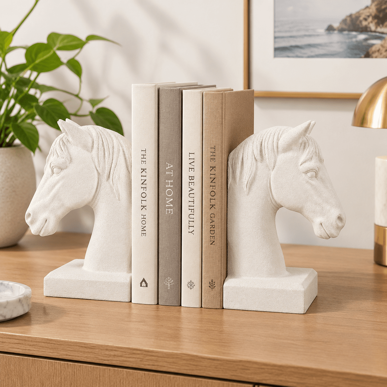 7 Inch Horse Head Bookends Equestrian Decor Set Of 2 - Walmart.com