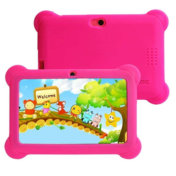 7 Inch Kids Tablet Android 7.1, 1GB RAM 8GB ROM, WiFi Bluetooth, HD Display, Parental Control, 4000mAh Battery, Educational Learning Tablet for Kids