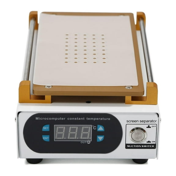7 Inch LCD Screen Separator Machine, Touch Screen Removal, Built-in Vacuum Pump Phone Heating Plate Glass Removal Repair Device