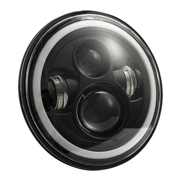 7 Inch LED DRL 3000K~6000K H4 Motorcycle Headlamp 100W 10000LM Halo Ring Motorcycle High Low Beam DRL for Harley Softail Touring