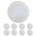 thumbnail image 1 of 7 Inch LED Disk Light 15W - 3000K - 1080Lumens - White (4 Pack), 1 of 9