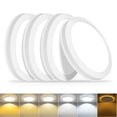thumbnail image 1 of MW Lighting 7 Inch Dimmable LED Ceiling Light with Night Light, 12W, 700 LM, 2700K-5000K 5CCT Flush Mount Lighting Fixtures for Bedroom,Hallway,White, 1 of 12