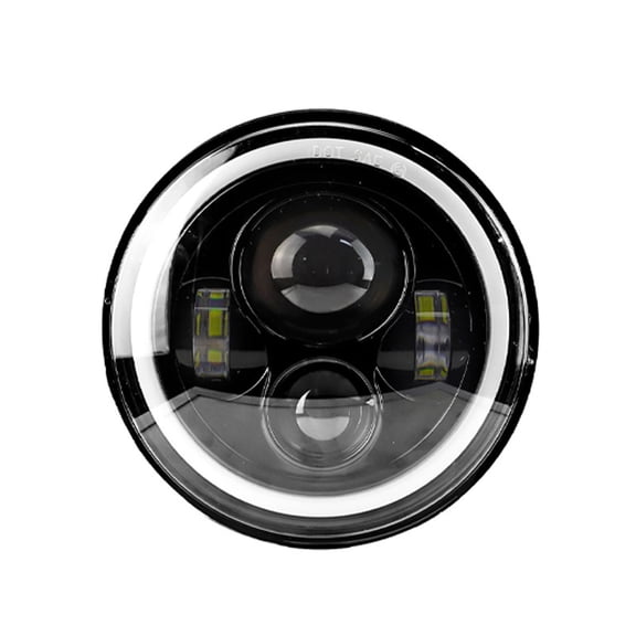 7 Inch LED Headlight Hi/Low Beam DRL Turn Signal for Jeep Wrangler Harley Davidson Hummer H1 H2 Land Rover Lada Niva