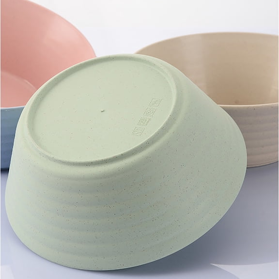 7 Inch Large Ceramic Ramen Bowl, 17cm Deep Salad Serving Bowl for Soup Noodles, Household Tableware