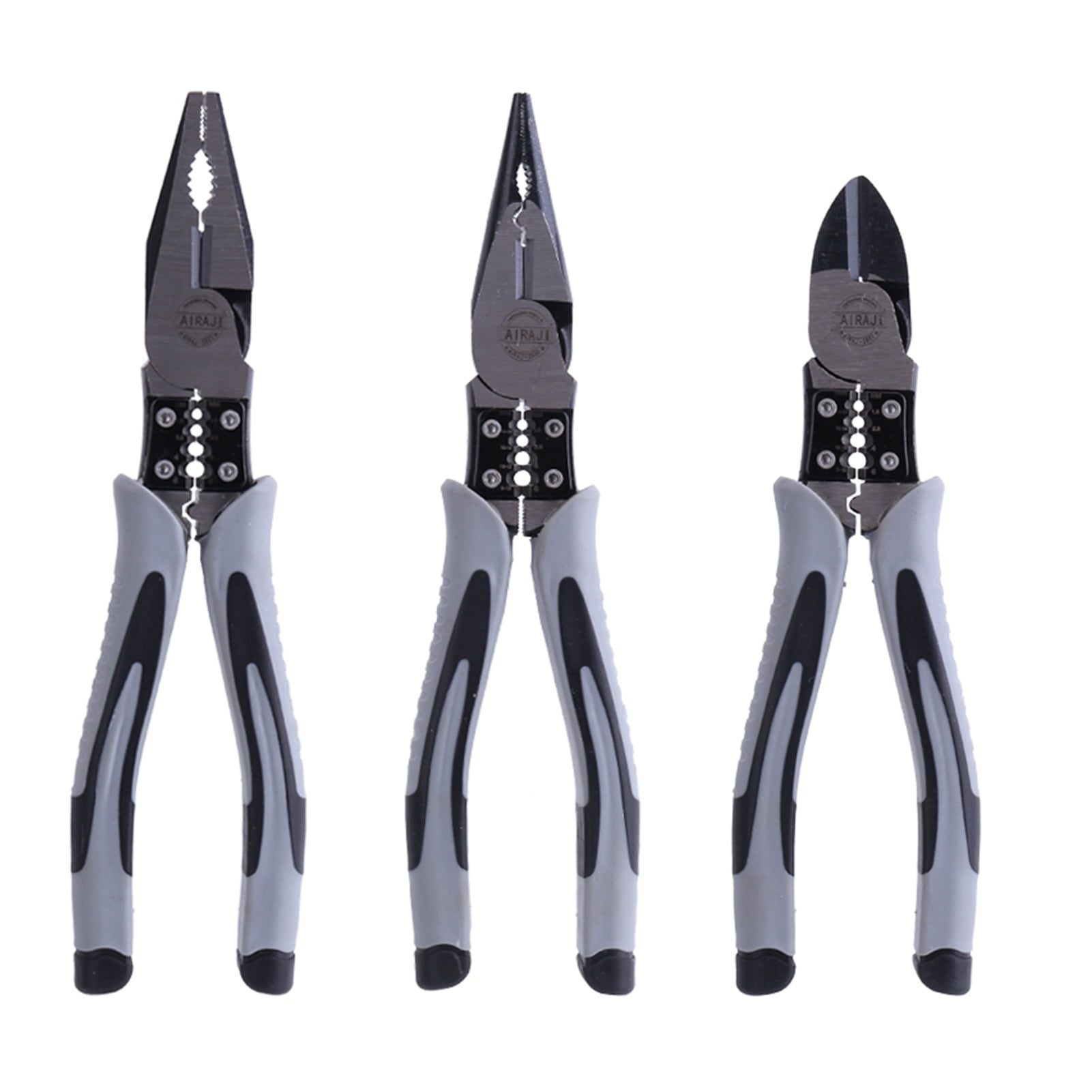 7 Inch Multifunction Pliers Set Combination Pliers Stripper/Crimper/Cutter Heavy Duty Wire Pliers Diagonal Pliers Hand Tools ,Durability That Lasts