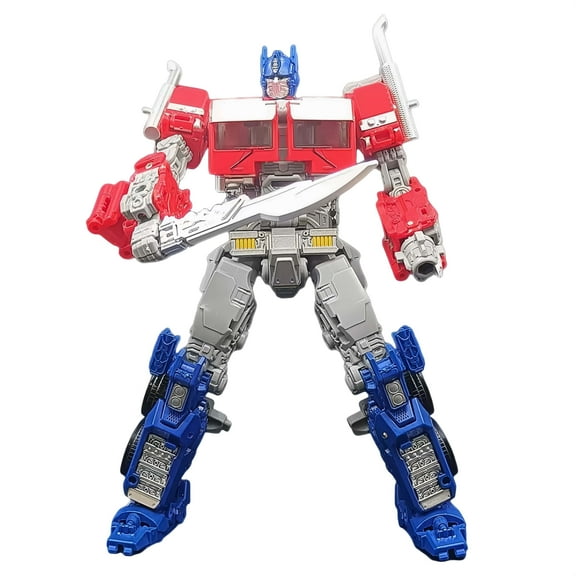 7 Inch New Movie Beast Series Cab Transform Robot, OP-01 SS102 Commander Style Posable Collectible Action Figure