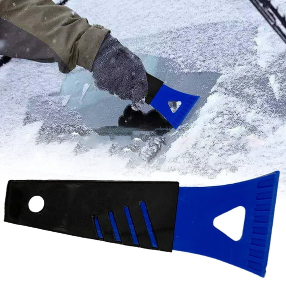 7 Inch Plastic Ice Scraper For Car Windshield, Durable Frost Ice Removal Tool, Compact Easy To Use Winter Car Accessory For Snow Frost Ice Cleaning, Multi Color Available