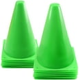 thumbnail image 1 of 7 Inch Plastic Traffic Cones Sport Training Agility Marker Cone for Soccer, Skating, Football, Basketball, Indoor and Outdoor Games, 1 of 6