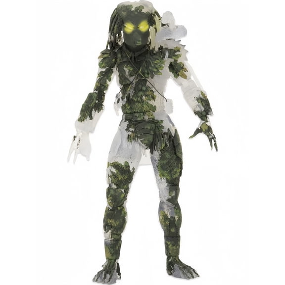 7-Inch Predator Action Figure, 30th anniversary Predator Jungle Demon Collectible Figure with Articulation Points for Displays, Horror Dioramas