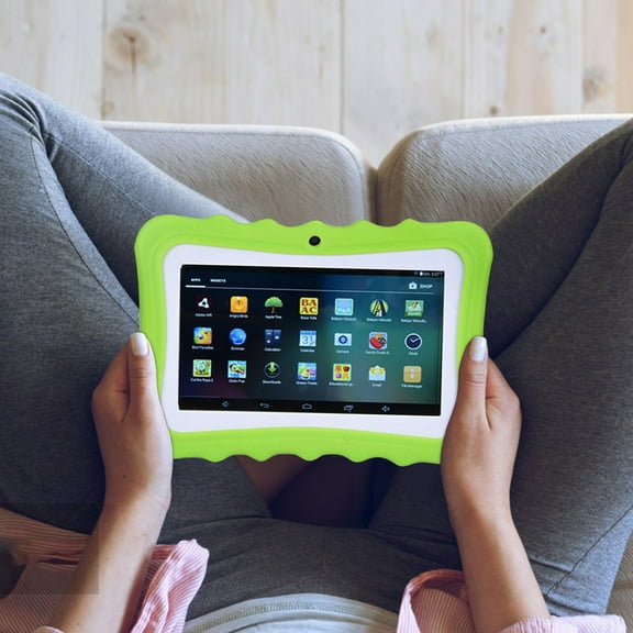 7 Inch Quad Core Tablet PC, 1GB+16GB Android Tablet with Camera WiFi Bluetooth, Portable Touchscreen Tablet for Kids Adults