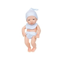 7 Inch Reborn , Soft Elastomer Realistic Doll for 3-4 Years and 4-5 Years, Weighted Body with Lifelike Features