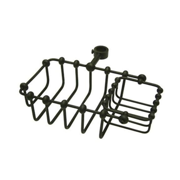7 Inch Riser Mount Soap Basket - Oil Rubbed Bronze