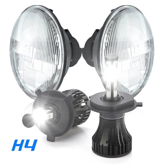 7" Inch Round LED Headlight HiLo Beam for Jeep Wrangler JK TJ LJ Chevy C10 C20