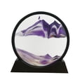 thumbnail image 1 of 7-Inch Round Sand Art Painting with 20ml Flowing Sand. Premium Sand Art Piece. Dynamic Sand Art Relieves Stress. Unique Gift. Ideal for Living Room or Bedroom Tabletop Decoration, 1 of 1