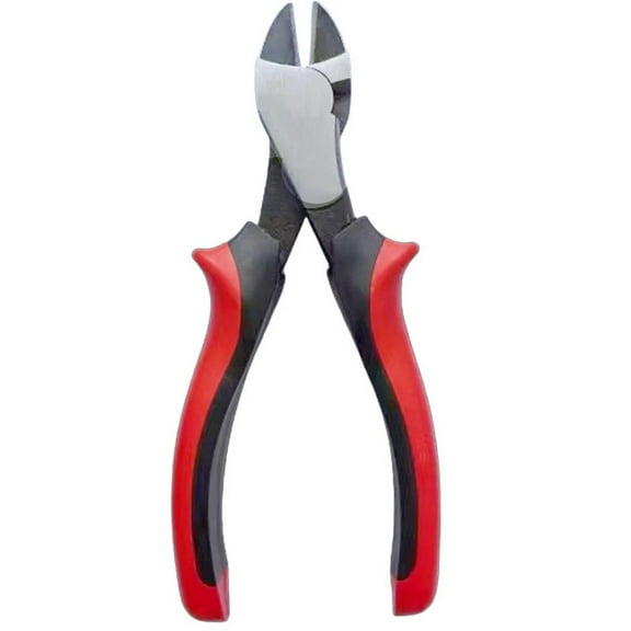 7-Inch Rustproof Wire Cutter Plier Rustproof Non-slip Handle spring loaded side