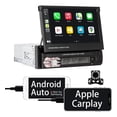 thumbnail image 1 of Torovo Car Radio 7 Inch Single Din Car Gps Radio Stereo, 1 of 9