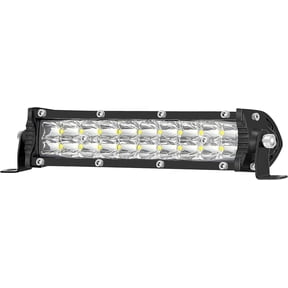 7 Inch Slim LED Light Bar for Truck Tractor, Small LED Pods Off Road Driving Auxiliary Fog Lights 60W 6000lm, Waterproof Flood Work Light Bar for ATV UTV RZR RC RV Lawn Mower Golf Cart E-Bike