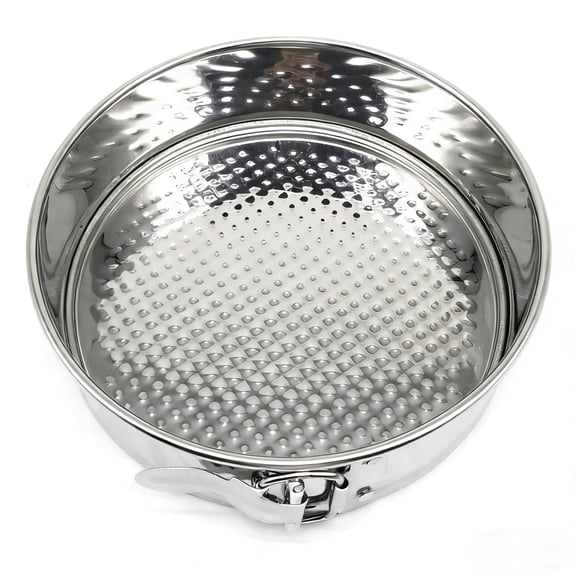 7 Inch Springform Cake Pan, 304 Stainless Steel Springform Pans, Leakproof & Nonstick Cheesecake Pan with Removable Bottom, Round Spring Form Cake Pan For Baking