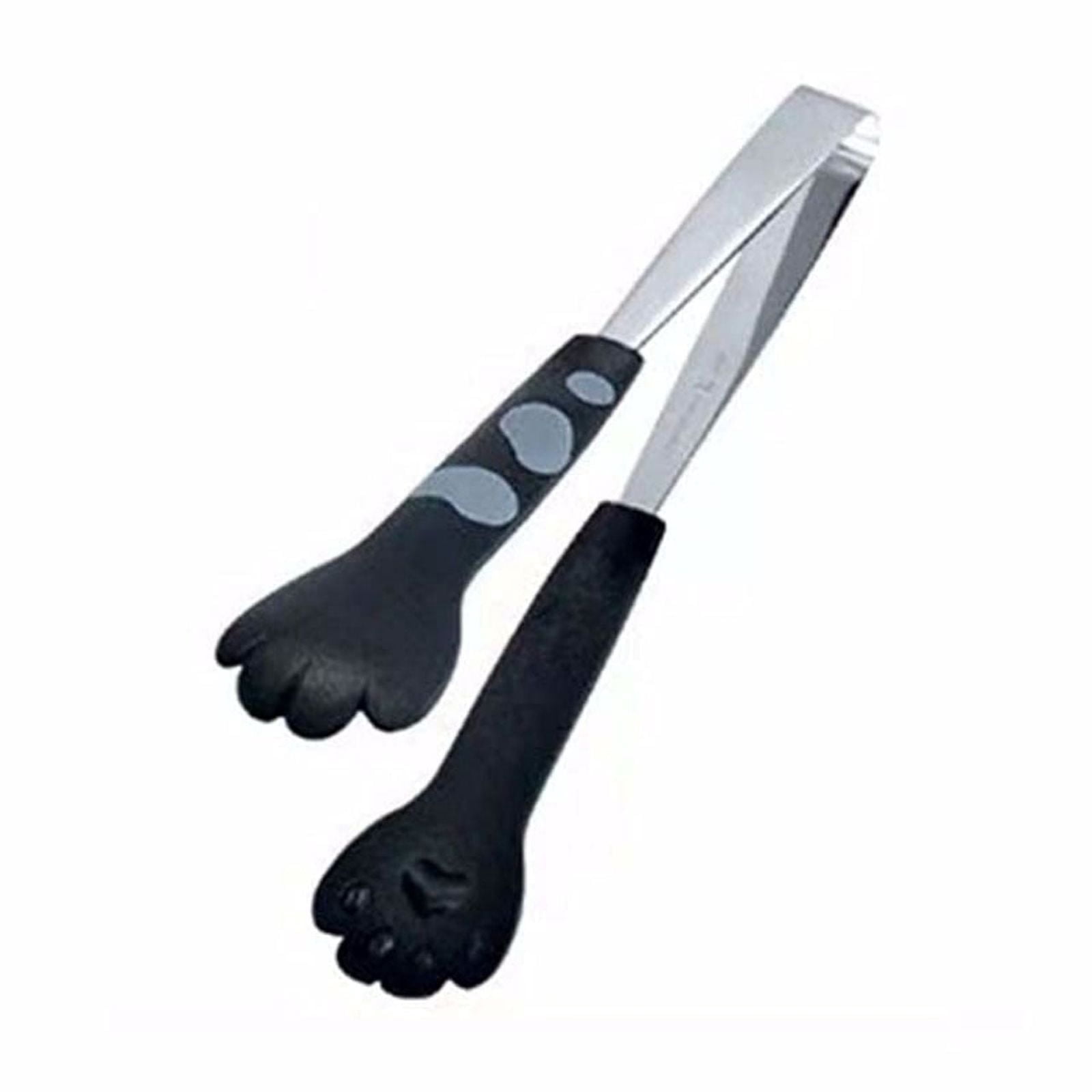 7 Inch Stainless Steel Cat Tongs Kitchen Food Serving Tool For BBQ ...