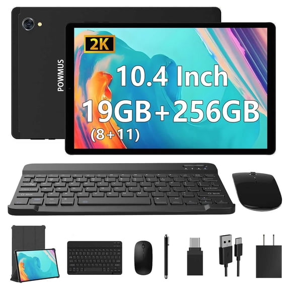 7 Inch Tablet, Android 11 WiFi-Only Tablet, 2GB RAM 32GB Storage, Up to 256GB TF Expansion, Quad-Core Cortex-A35 Up to 1.5GHz, Mali-G31, 7-Inch 600x1024 LCD, Type-C Charging, OTG, GPS,