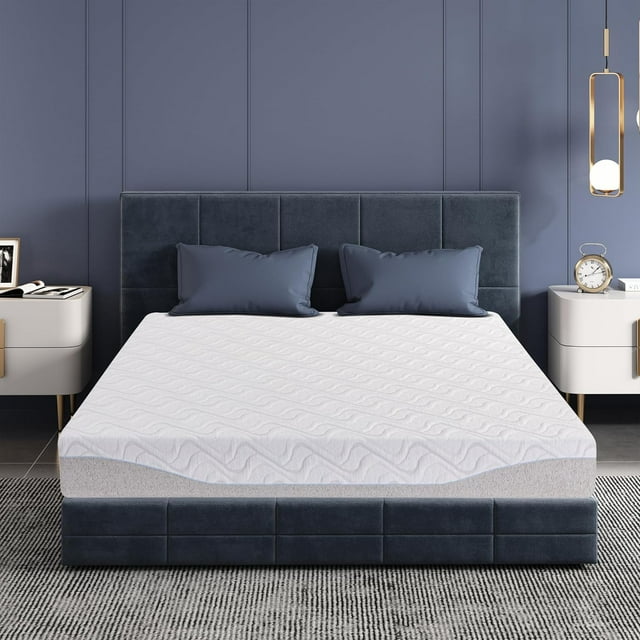 7 Inch Twin Mattress, CertiPURUS Certified Green Tea Gel Memory Foam