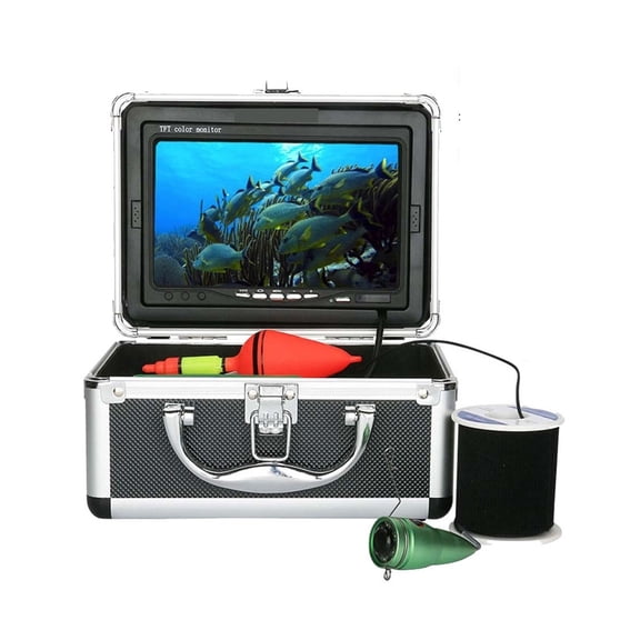 7 Inch Underwater Fishing Camera 20M Infrared 6PCS Lights Waterproof Fish Finder Camera For Winter Ice / Sea Fishing ,Wide View Angle
