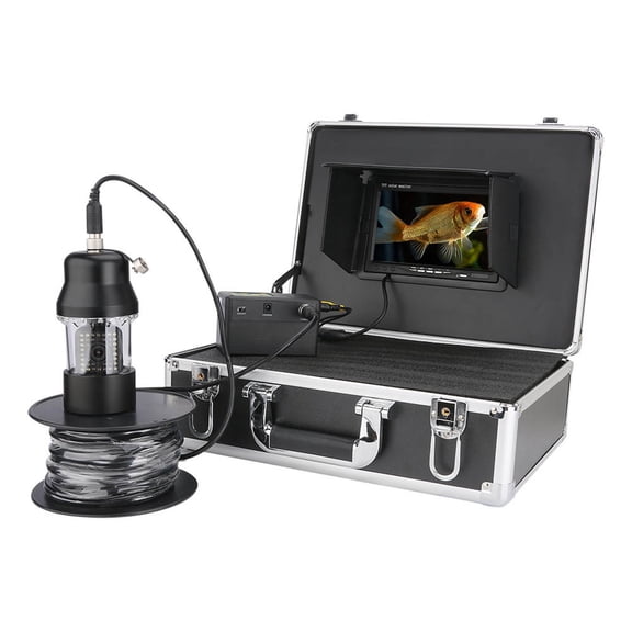 7 Inch Underwater Fishing Video Camera Fish Finder 38 LEDs 360 Degree Rotating Camera 20m 50m 100m ,Built to Last