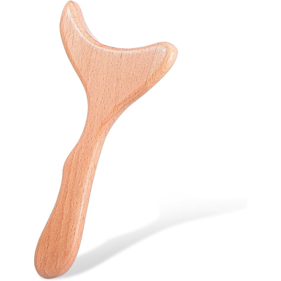 7 Inch Wood Massage Tools Wooden Body Sculpting Tool Gua Sha Muscle Release Maderotherapy 7.1 x 3.54 Inches