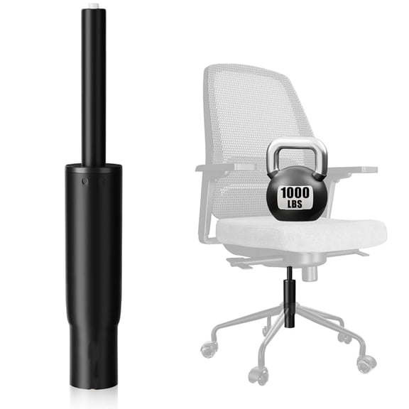 7 Inches to 11 Inches Short Office Chair Cylinder Replacement, 4" Stroke, 1000 Lbs, Lower the Seat Height By 2"