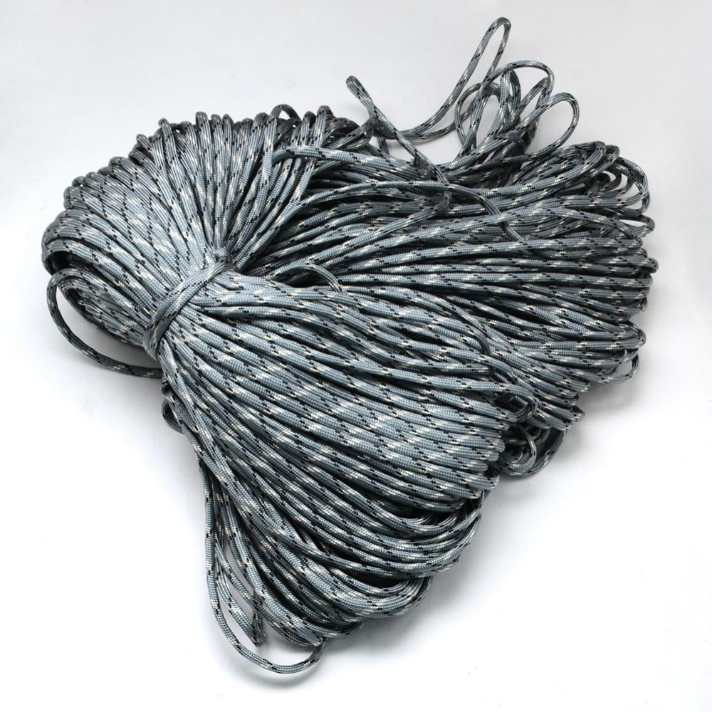7 Inner Cores Polyester & Spandex Cord Ropes for Rope Bracelets Making Slate Gray 4mm about 109.36 yards(100m)/bundle 420~500g/bundle