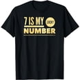 thumbnail image 1 of 7 Is My Lucky Number T Shirt, 1 of 5
