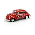 thumbnail image 1 of 7" Kinsmart 1967 VW Volkswagen Beetle Decal Diecast Model Toy Car 1:24 Red, 1 of 4