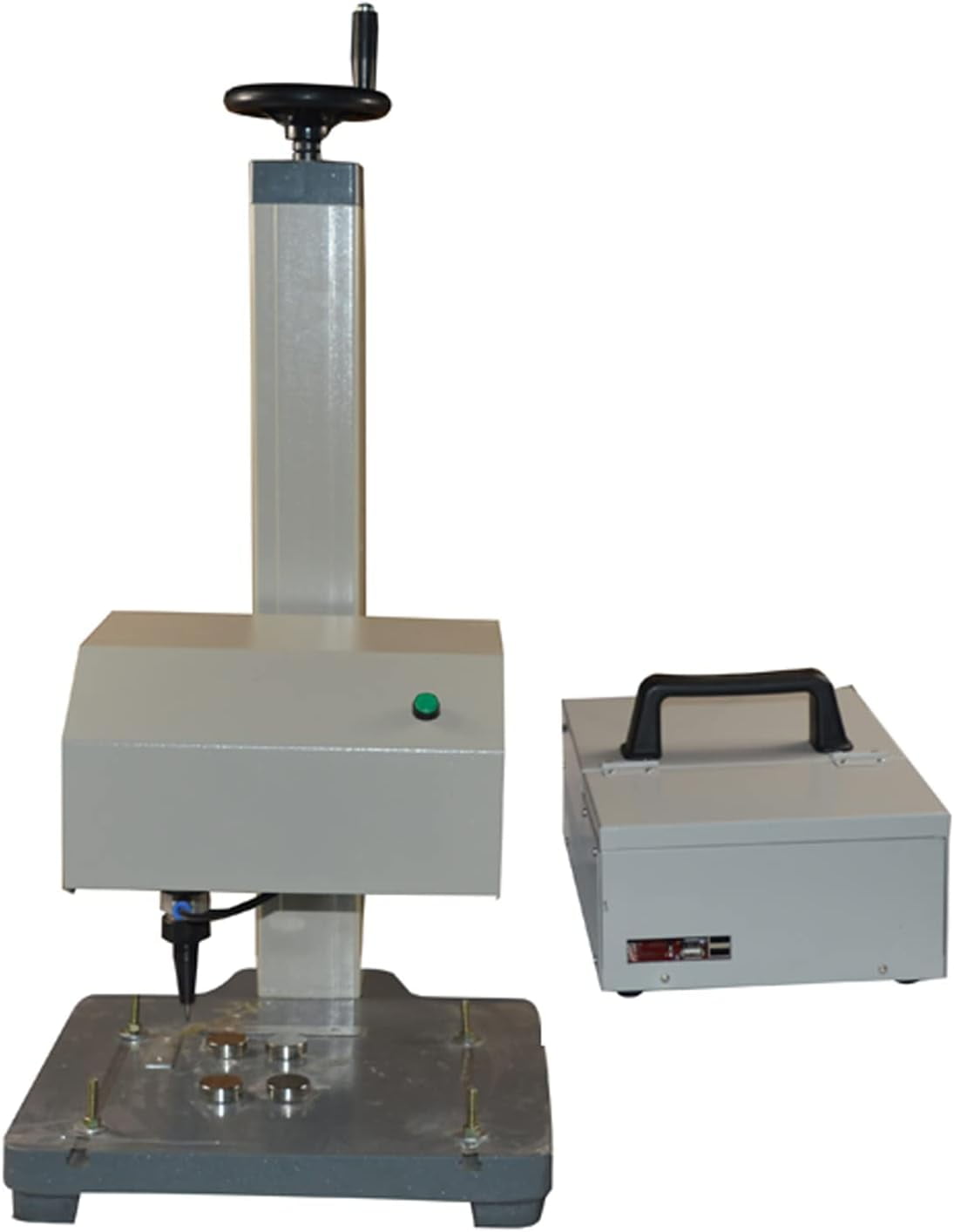 7" LCD Touch screen Pneumatic Dot Peen Marking Machine Metal Print Integrated Marking Machine