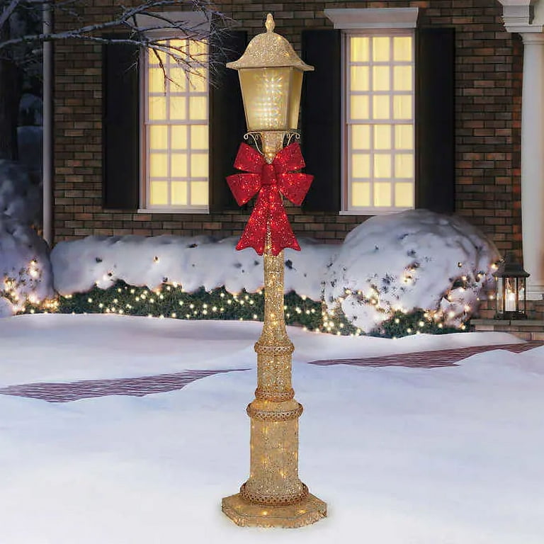 Led sale lamp post