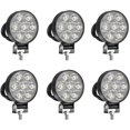 7 LED Round Automotive Light Bars 930V 21W 8400LM 2.5 Inch LED Pods