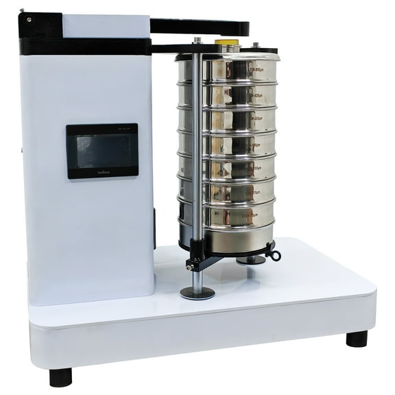 7 Layers Laboratory Electric Sieve Shaker Vibrating Slapping Hammering Sieve Machine 220V