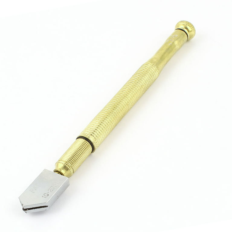 STAINED GLASS STUDIO PRO BRASS CARBIDE OIL GLASS CUTTER