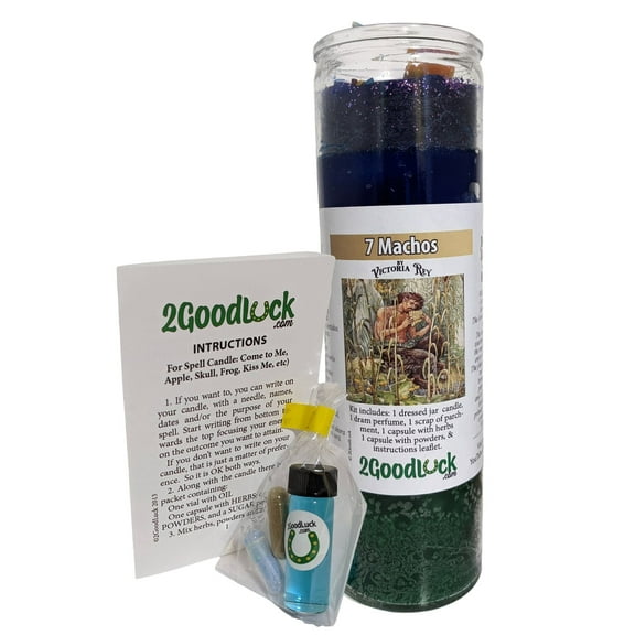 7 Machos Dressed Candle Kit