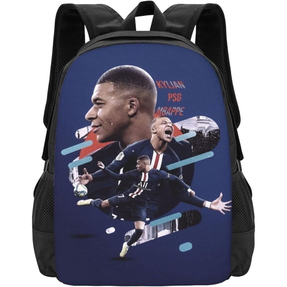 #7 Mbappe #10 Adult Simplicity Backpacks Bag Laptop Bag Bookbag Backpack 16.5 Inch For Daily