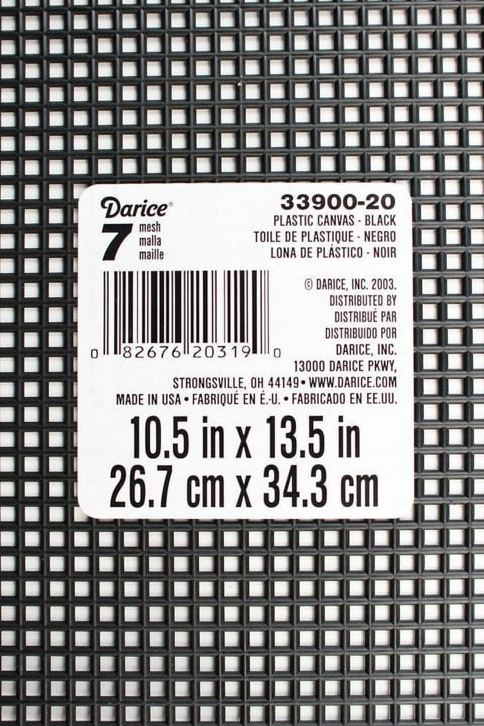 6 Sheets of 7 Count Clear Plastic Canvas 10.5 X 13.5 -  Denmark