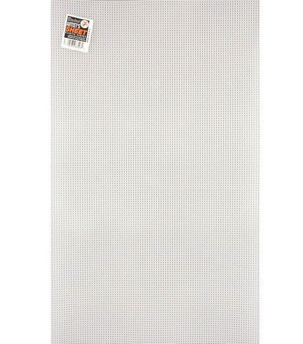 7 Mesh Count Clear Plastic Canvas Large Artist Sheet 13-5/8 x 22-5/8 1 Sheet